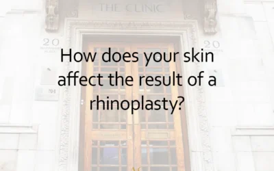 How does your skin affect the the result of rhinoplasty