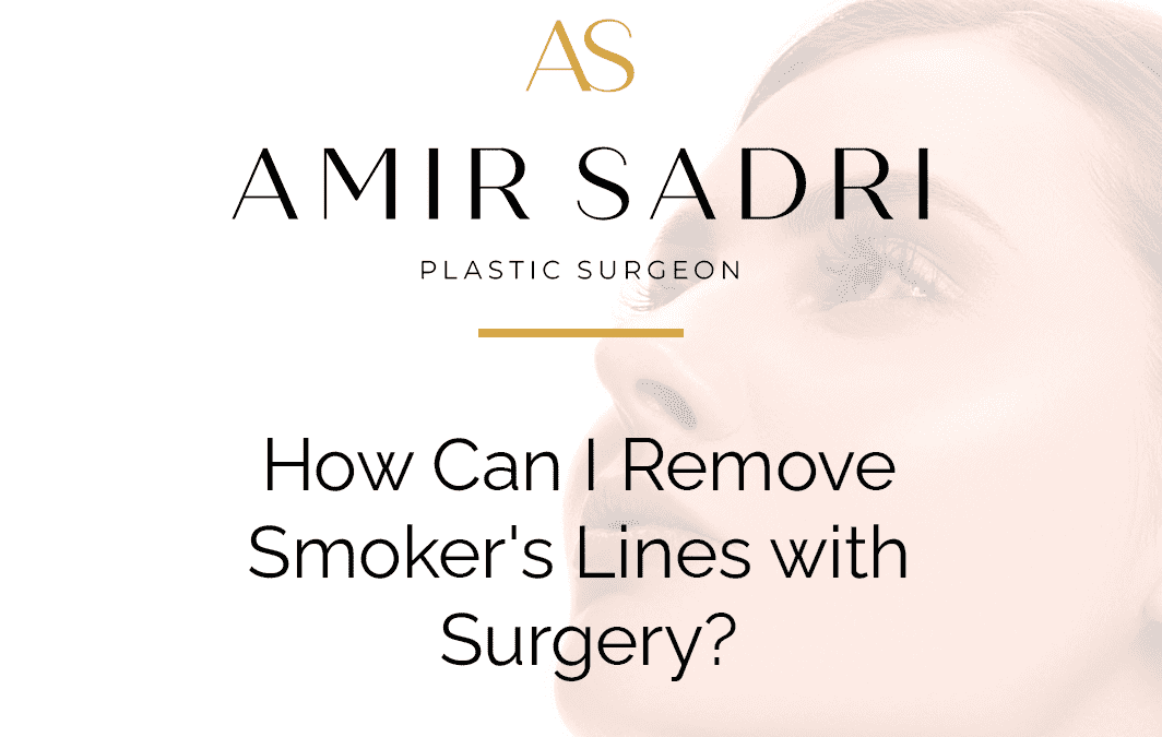 How Can I Remove Smoker’s Lines with Surgery