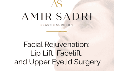 Facial Rejuvenation: Lip Lift, Facelift, and Upper Eyelid Surgery