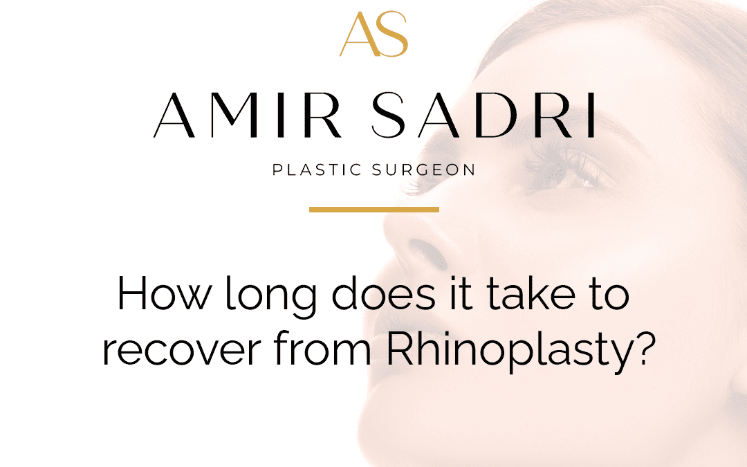 How Long Does It Take to Recover from Rhinoplasty?