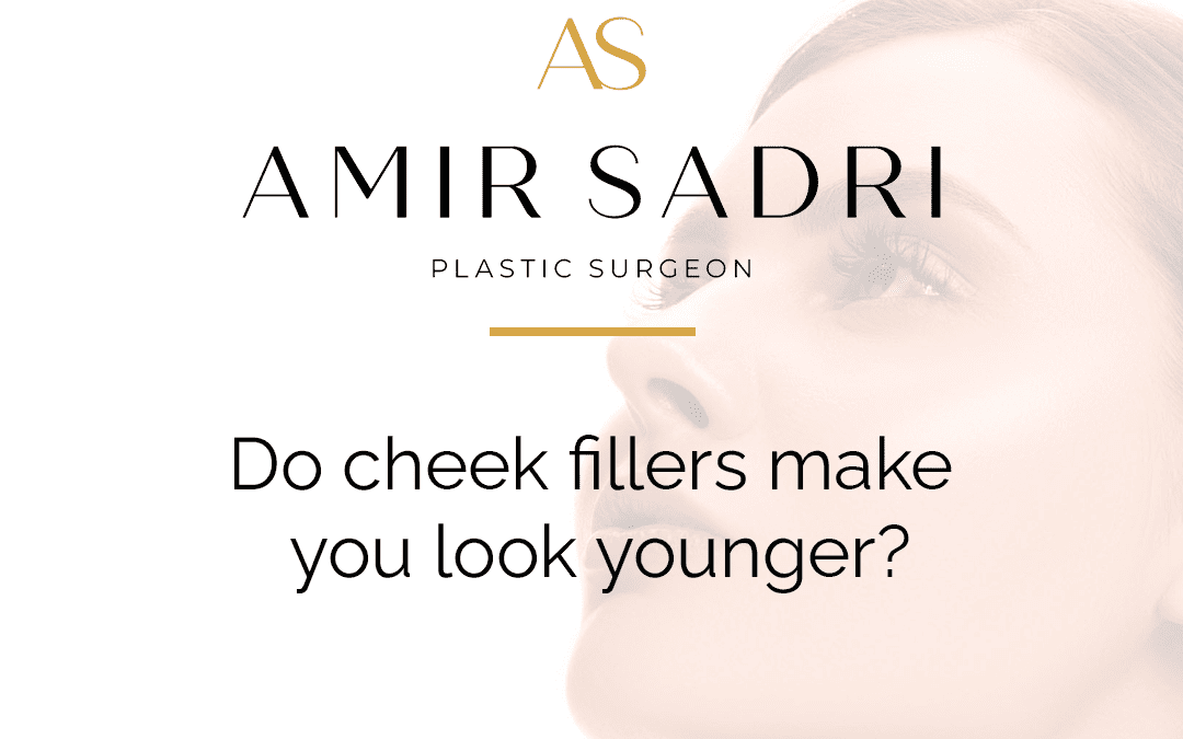 Do cheek fillers make you look younger?