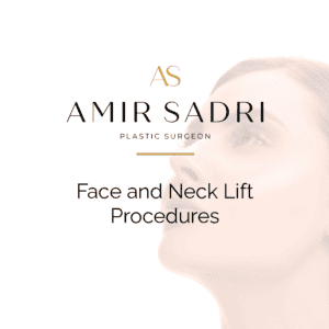 Face and neck lift procedures