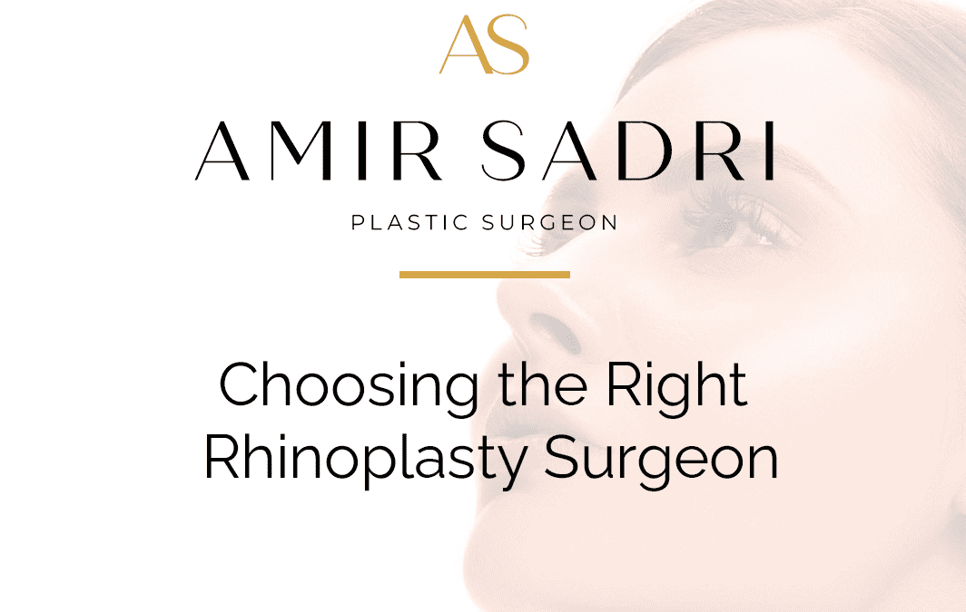 Choosing the Right Rhinoplasty Surgeon