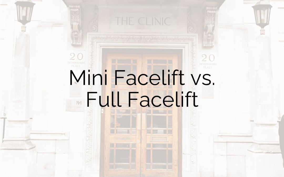 Mini Facelift vs. Full Facelift: Which One is Right for You?