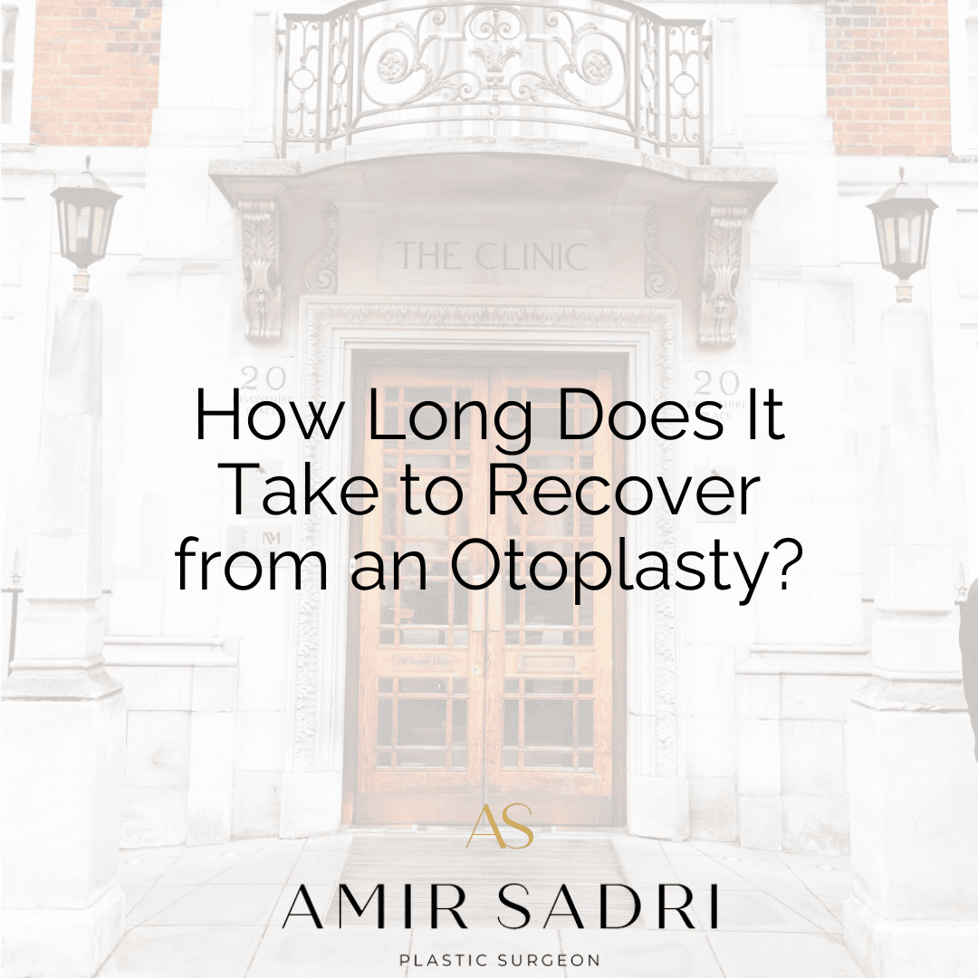 How Long Does It Take to Recover from an Otoplasty?