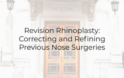 Revision Rhinoplasty: Correcting and Refining Previous Nose Surgeries