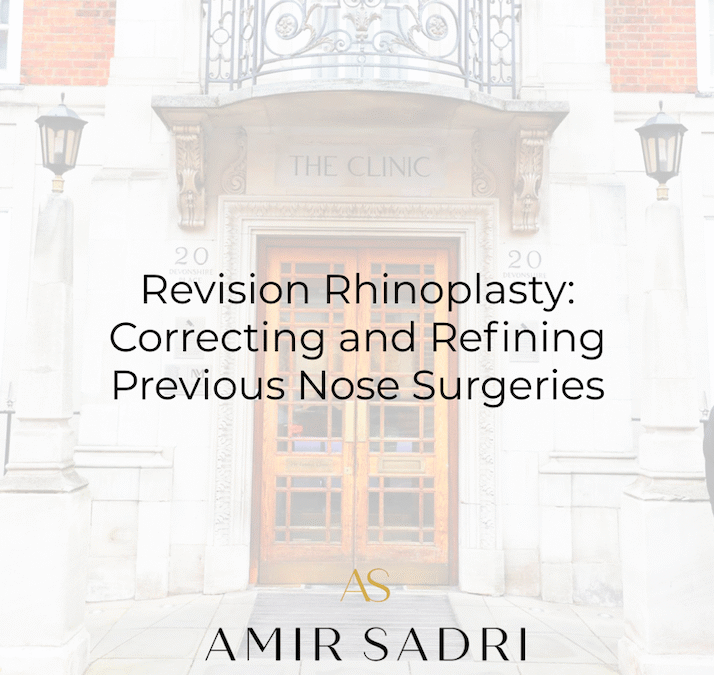 Revision Rhinoplasty: Correcting and Refining Previous Nose Surgeries