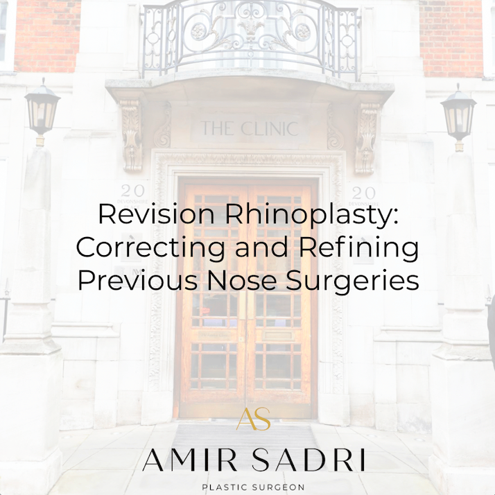 Revision Rhinoplasty: Correcting and Refining Previous Nose Surgeries
