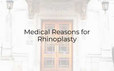 Medical Reasons for Rhinoplasty