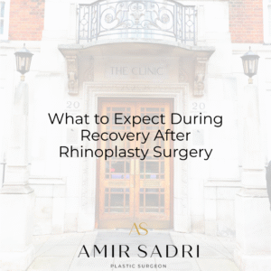 What to Expect During Recovery After Rhinoplasty Surgery