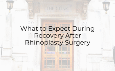 What to Expect During Recovery After Rhinoplasty Surgery