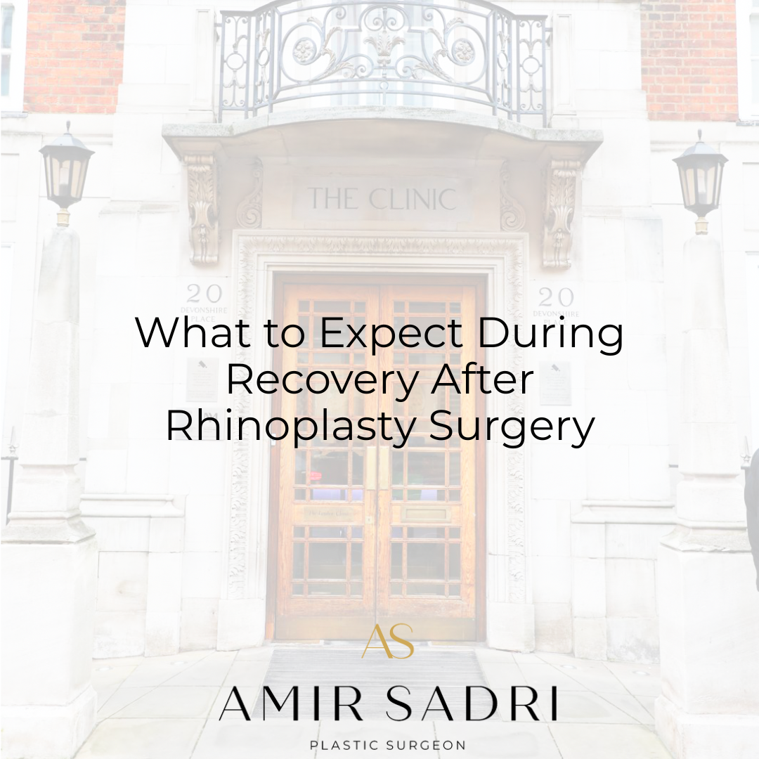 What to Expect During Recovery After Rhinoplasty Surgery