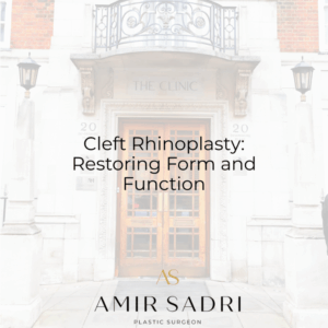 Cleft Rhinoplasty: Restoring Form and Function