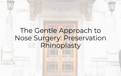 The Gentle Approach to Nose Surgery: Preservation Rhinoplasty